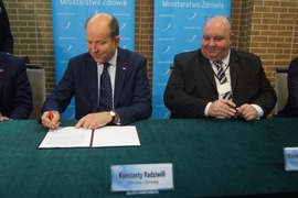 Minister Zdrowia z wizytą w naszym szpitalu