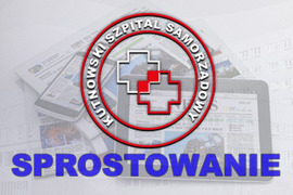 Sprostowanie do publikacji portalu eKutno