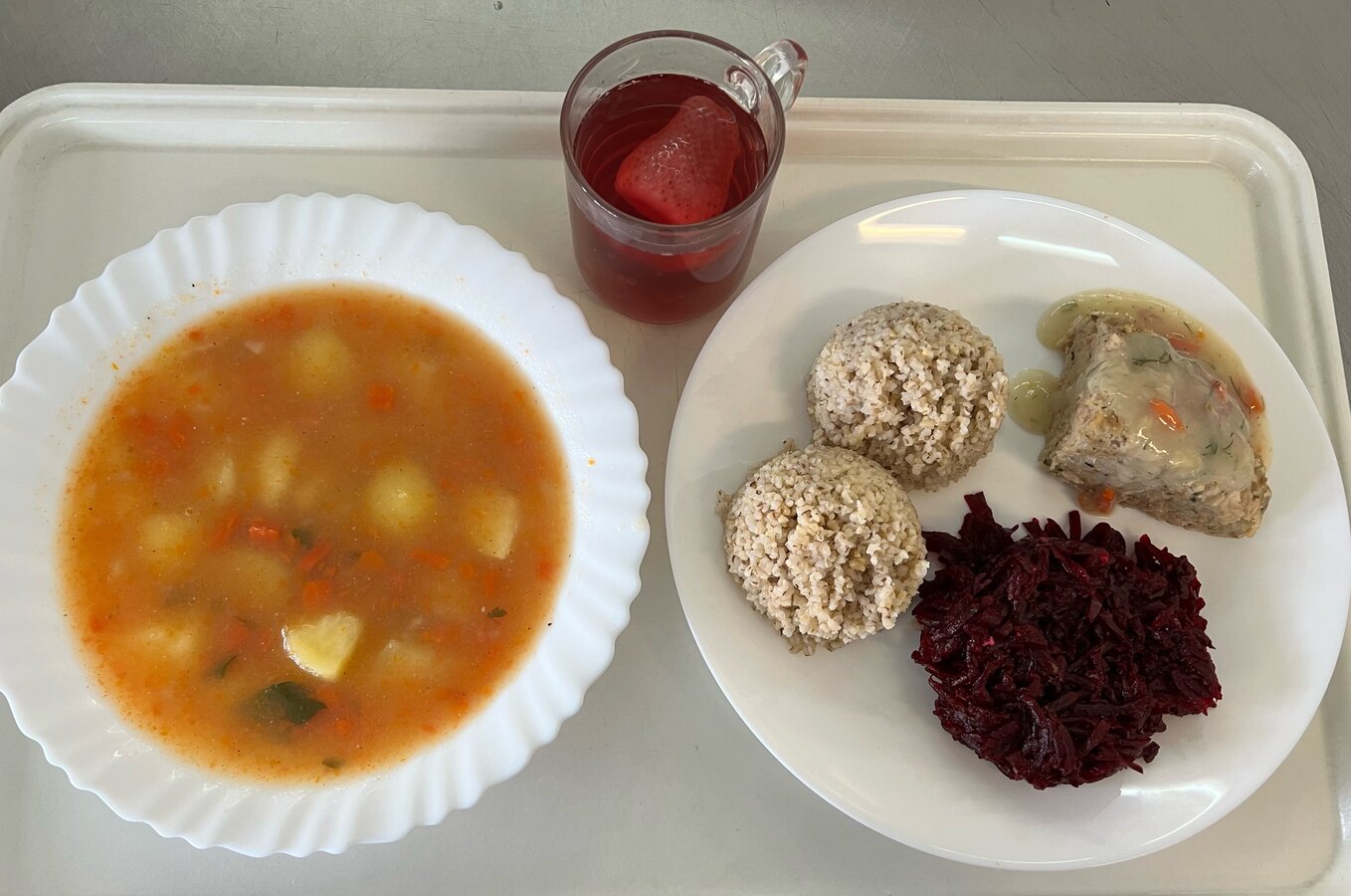 Obiad - dieta łatwostrawna