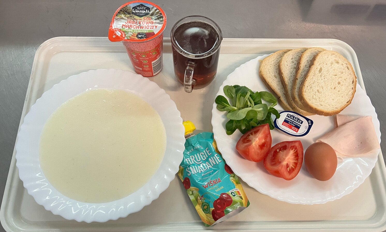 Śniadanie - dieta łatwostrawna dziecięca