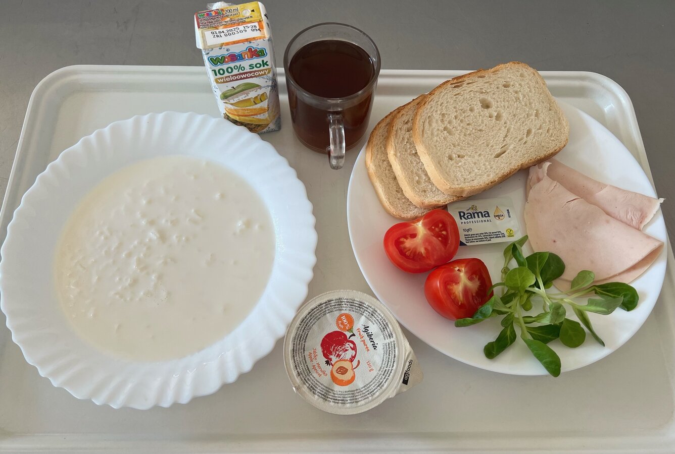 Śniadanie - dieta łatwostrawna