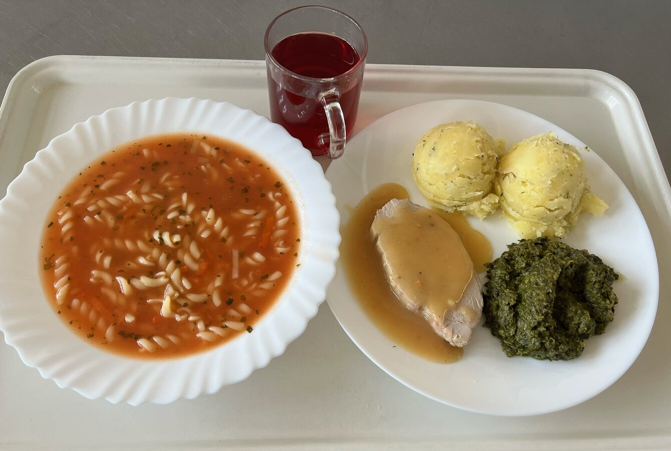 Obiad - dieta łatwostrawna