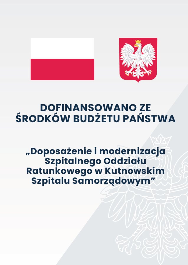 grafika - Dofinansowano ze środków Budżetu Państwa