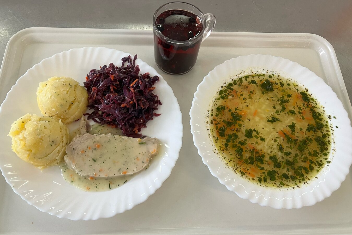 Obiad - dieta łatwostrawna