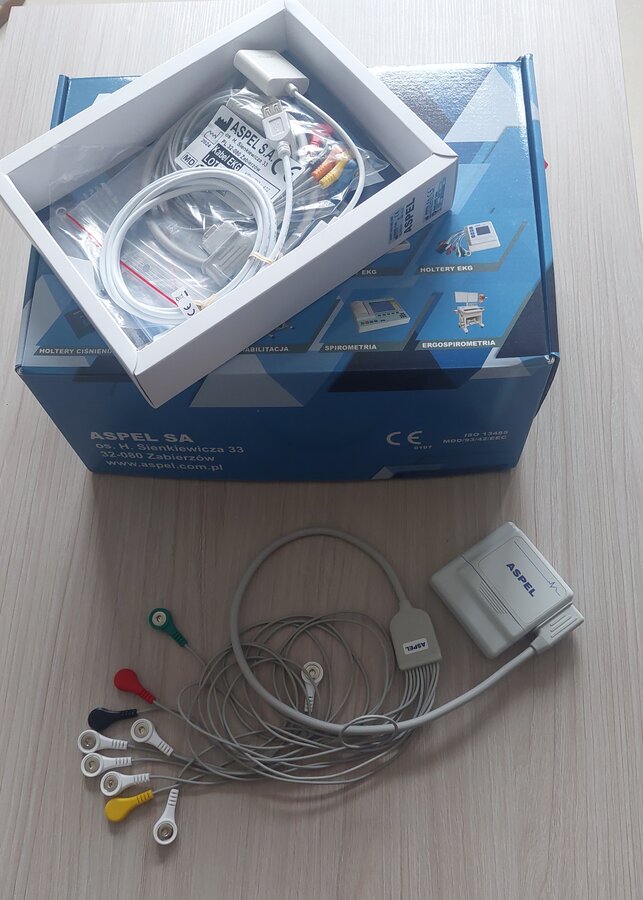 Nowoczesny aparat Holter EKG