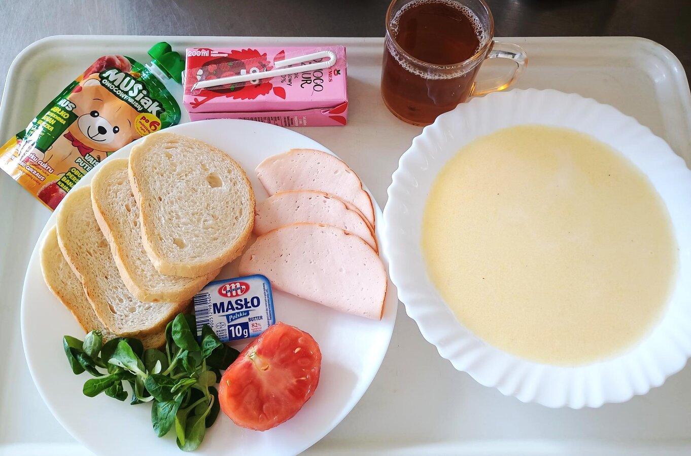 Śniadanie - dieta dziecięca łatwostrawna